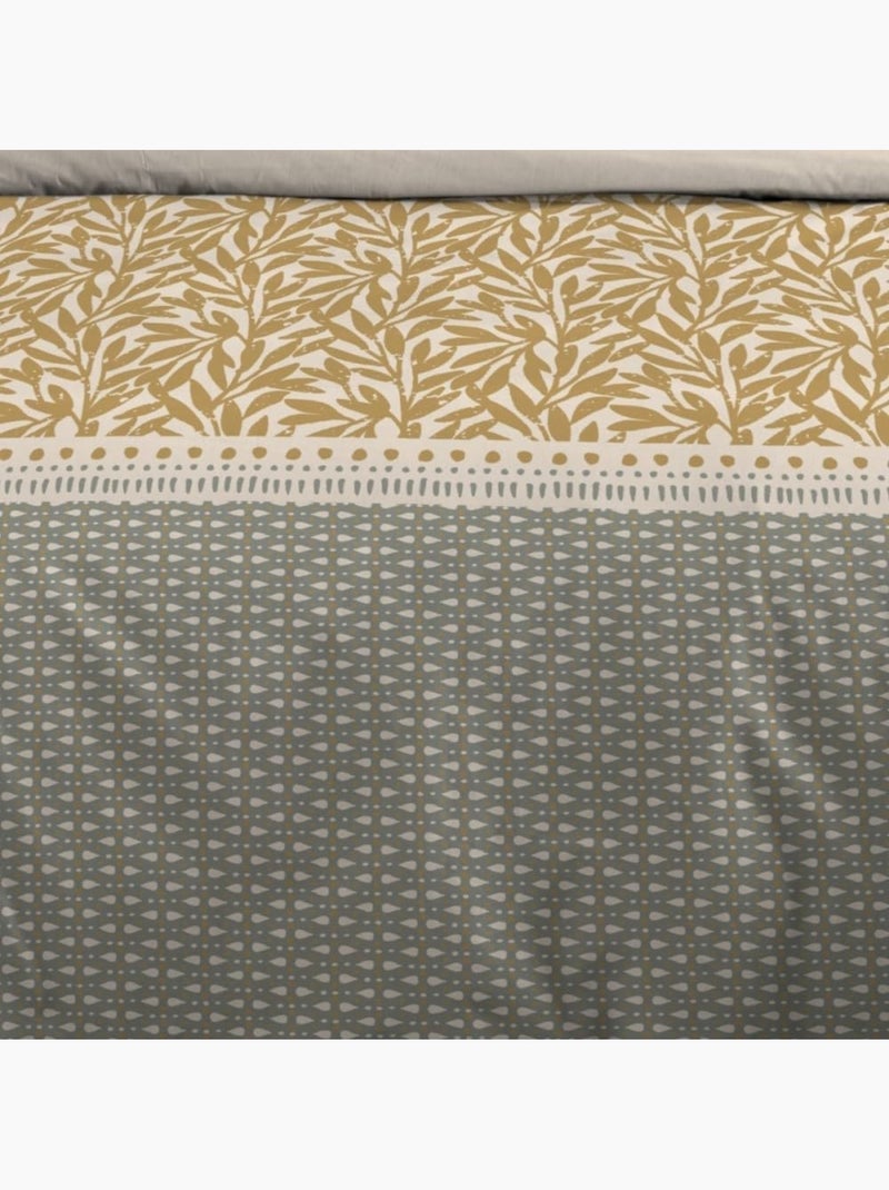 Parure de lit embruns Jaune moutarde - Kiabi