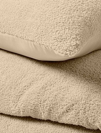 Parure de lit en bouclette unie