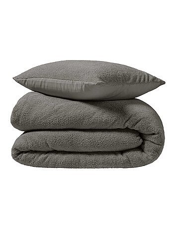 Parure de lit en bouclette unie