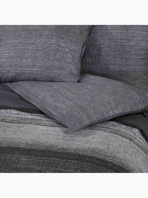Parure de lit en coton au toucher doux à boutons cachés - vidaxl - Kiabi Parure de lit en coton au toucher doux à boutons cachés - vidaxl - Kiabi