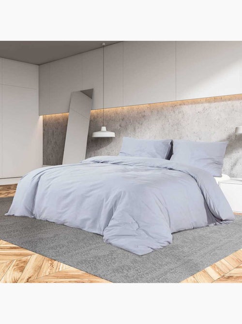 Parure de lit en coton housse de couette et taies - vidaxl - Kiabi Parure de lit en coton housse de couette et taies - vidaxl - Kiabi