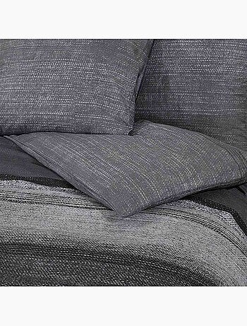 Parure de lit en coton housse de couette et taies - vidaxl