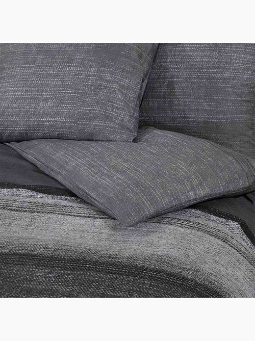 Parure de lit en coton housse de couette et taies - vidaxl - Kiabi Parure de lit en coton housse de couette et taies - vidaxl - Kiabi