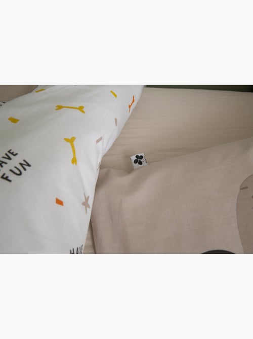 Parure de lit en coton isidore - Kiabi Parure de lit en coton isidore - Kiabi