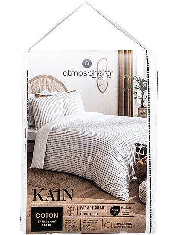 Parure de lit en coton kain