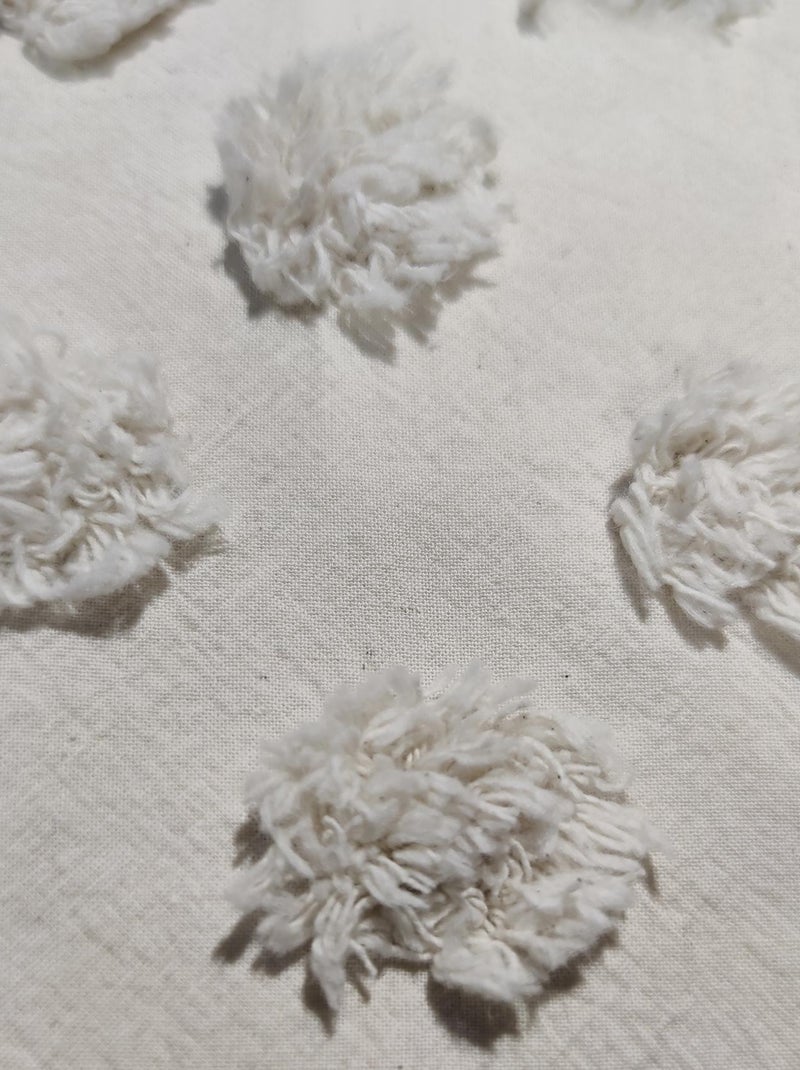 Parure de lit en coton lavé Beige clair - Kiabi