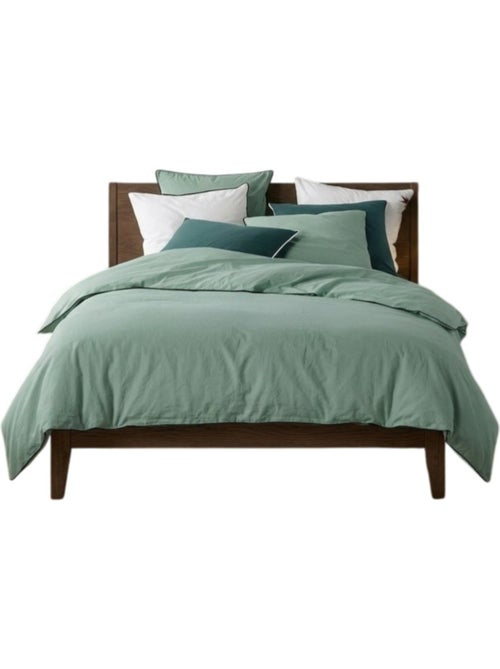 Parure de lit en coton lave Collection Linette - Kiabi