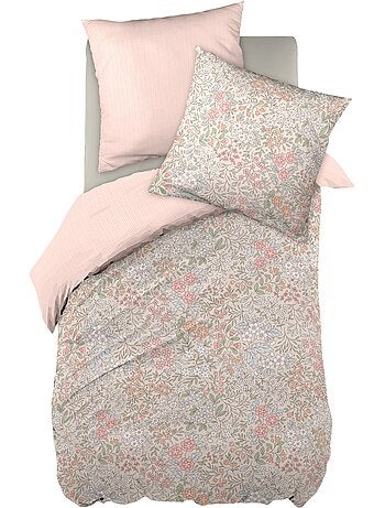 Parure de lit en coton pimprennelle