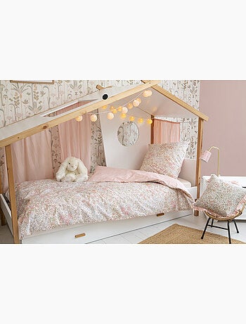 Parure de lit en coton pimprennelle