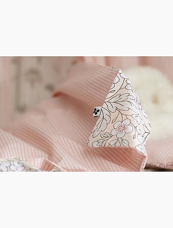 Parure de lit en coton pimprennelle