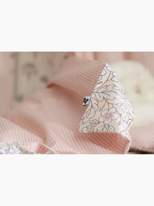 Parure de lit en coton pimprennelle - Kiabi Parure de lit en coton pimprennelle - Kiabi