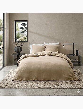 Parure de lit en coton relief collection clara