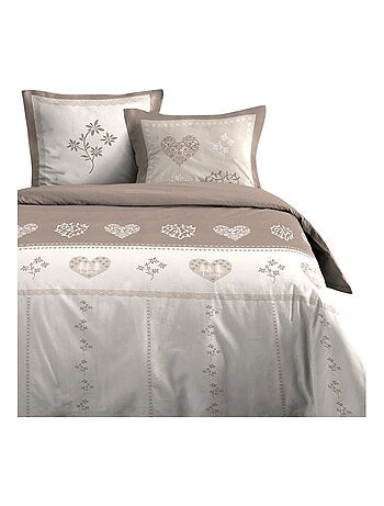Parure de lit en coton Romaine