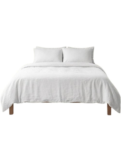 Parure de lit en double gaze de coton Floria - Kiabi