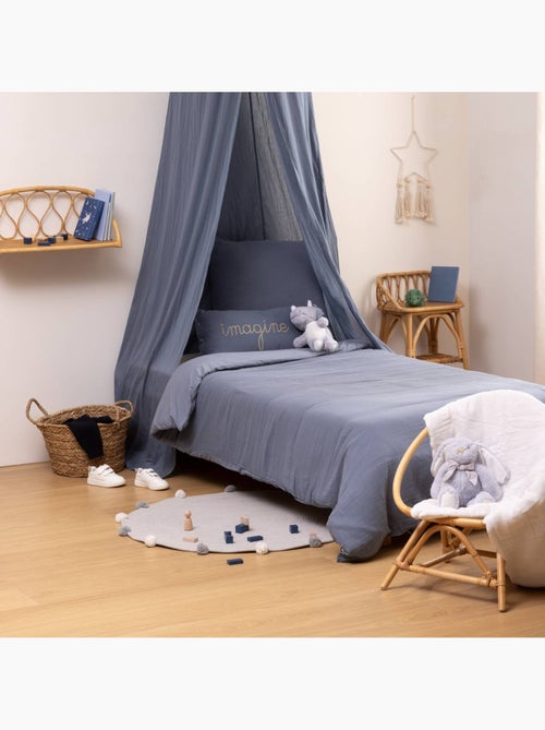 Parure de lit en double gaze de coton LILI - Kiabi Parure de lit en double gaze de coton LILI - Kiabi