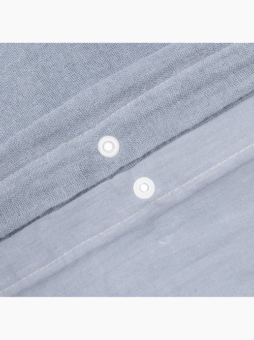 Parure de lit en double gaze de coton LILI - Kiabi Parure de lit en double gaze de coton LILI - Kiabi