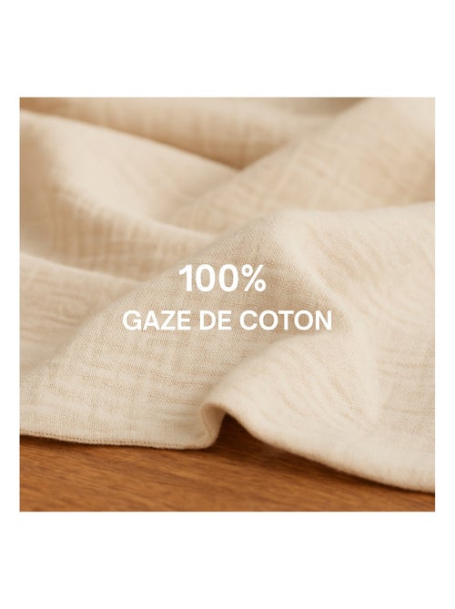 Parure de lit en Gaze de Coton - Promo linge - Kiabi