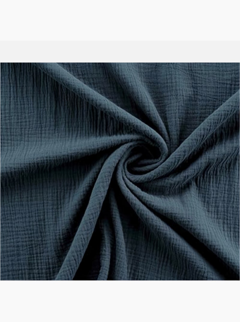 Parure de lit en Gaze de Coton - Promo linge Bleu - Kiabi