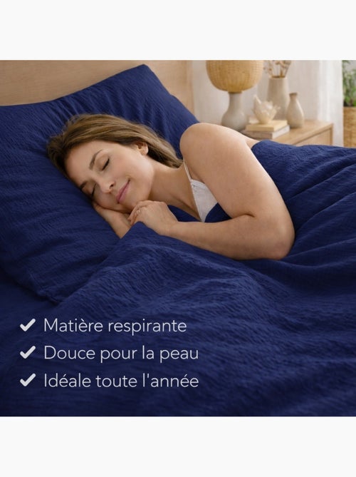 Parure de lit en Gaze de Coton - Promo linge - Kiabi