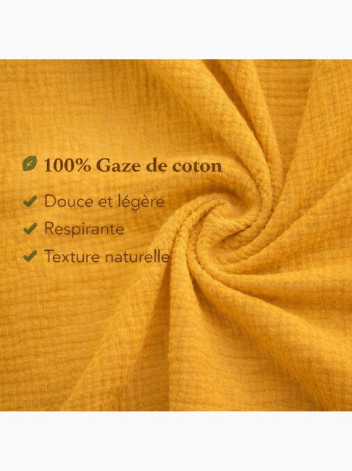 Parure de lit en Gaze de Coton - Promo linge - Kiabi
