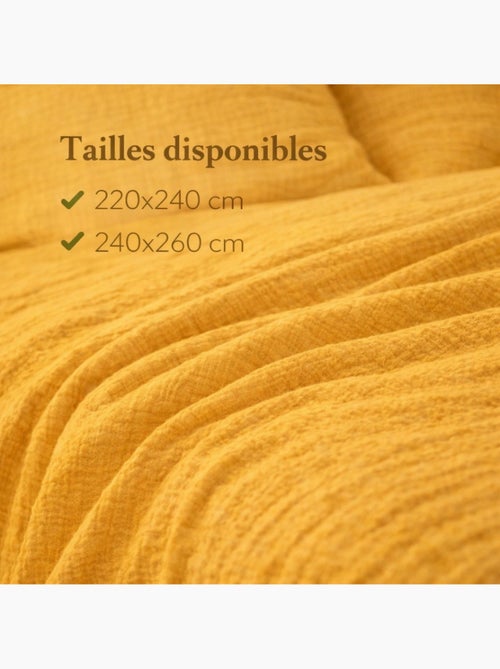 Parure de lit en Gaze de Coton - Promo linge - Kiabi