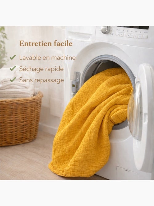 Parure de lit en Gaze de Coton - Promo linge - Kiabi