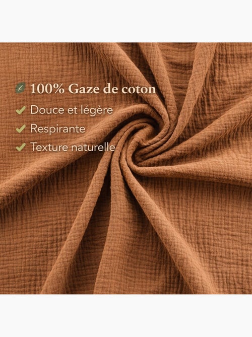 Parure de lit en Gaze de Coton - Promo linge - Kiabi