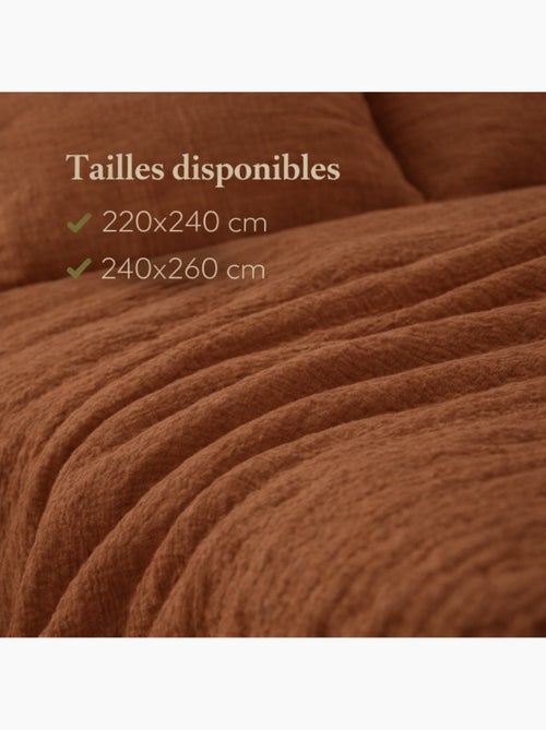 Parure de lit en Gaze de Coton - Promo linge - Kiabi