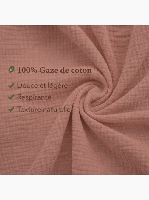 Parure de lit en Gaze de Coton - Promo linge - Kiabi