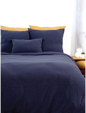 Parure de lit en gaze de coton