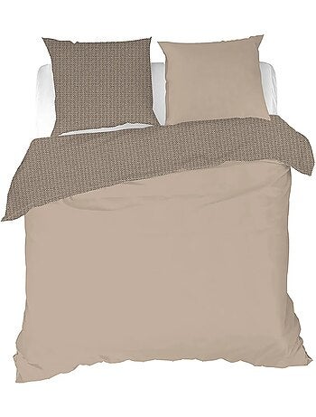 Parure de lit en gaze de coton Zig Zag