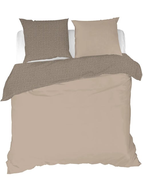 Parure de lit en gaze de coton Zig Zag - Kiabi Parure de lit en gaze de coton Zig Zag - Kiabi