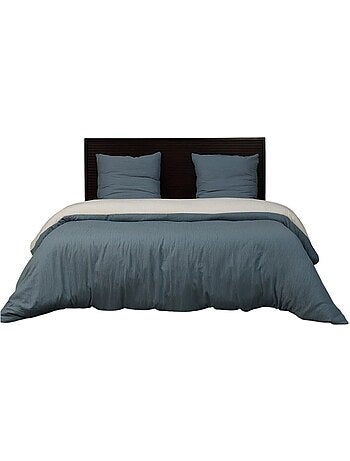 Parure de lit en gaze de microfibre Collection Bicolore