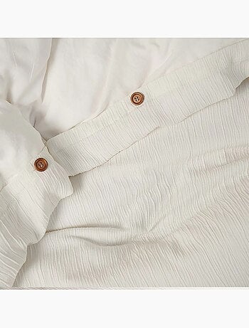 Parure de lit en gaze de microfibre Collection Uni