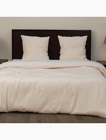 Parure de lit en Gaze de Microfibre uni ou bicolore