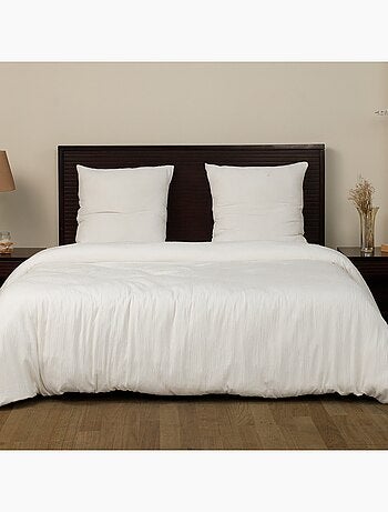 Parure de lit en Gaze de Microfibre uni ou bicolore