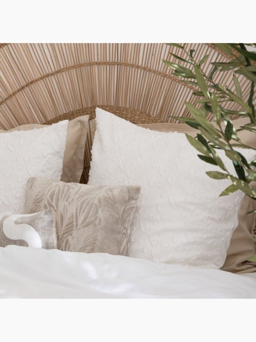 Parure de lit en jacquard EDIE - Kiabi