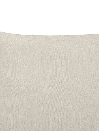 Parure de lit en microfibre flanelle motif fines rayures