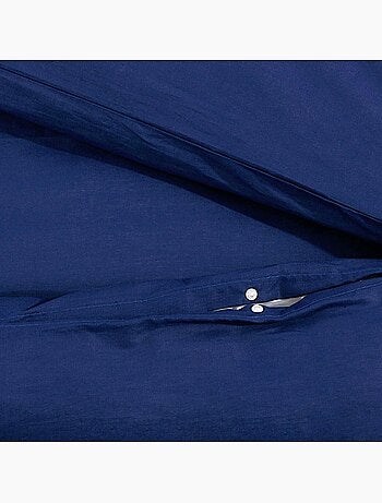 Parure de lit en microfibre housse de couette et 2 taies - vidaxl