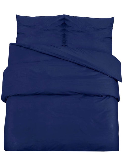 Parure de lit en microfibre housse de couette et 2 taies - vidaxl - Kiabi Parure de lit en microfibre housse de couette et 2 taies - vidaxl - Kiabi