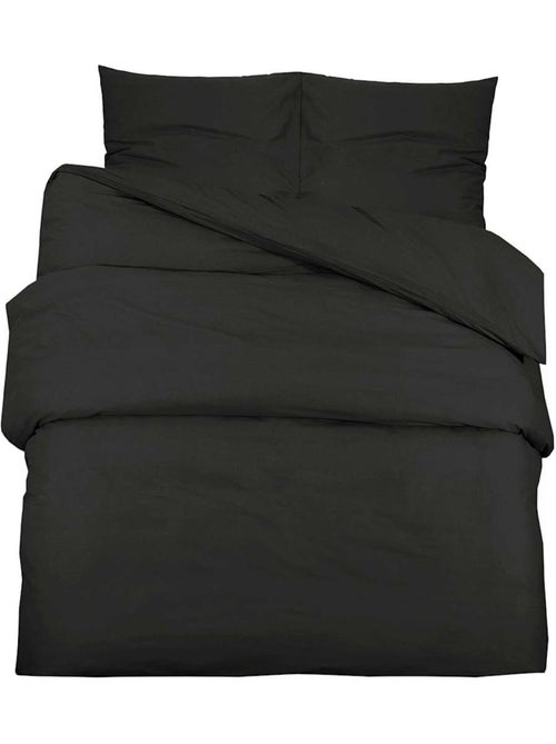 Parure de lit en microfibre housse de couette et 2 taies - vidaxl - Kiabi Parure de lit en microfibre housse de couette et 2 taies - vidaxl - Kiabi