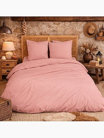 Parure de Lit en Percale de Coton 65 fils/cm²