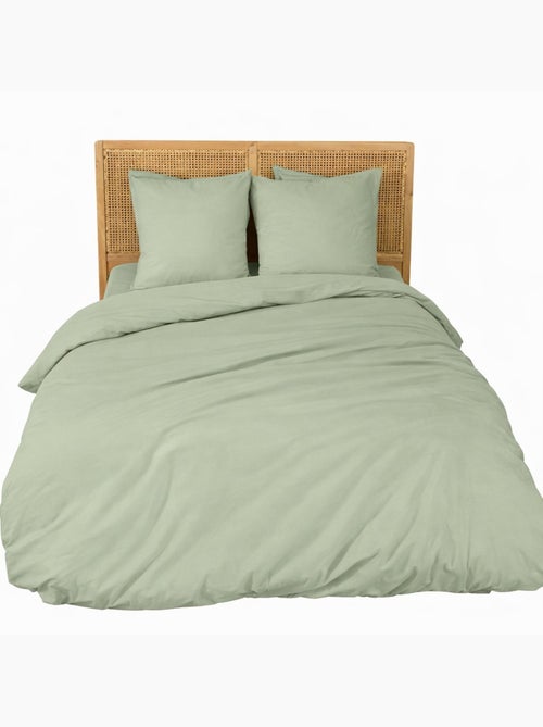 Parure de Lit en Percale de Coton 65 fils/cm² - Kiabi