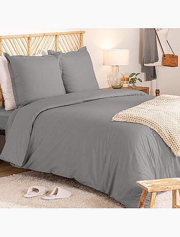 Parure de lit en percale de coton LANDIHA