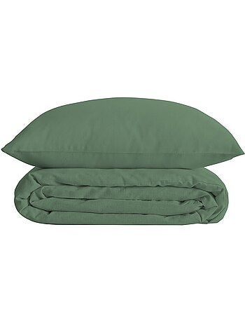 Parure de lit en Percale de coton Uni