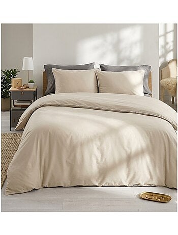 Parure de lit en percale Loumea