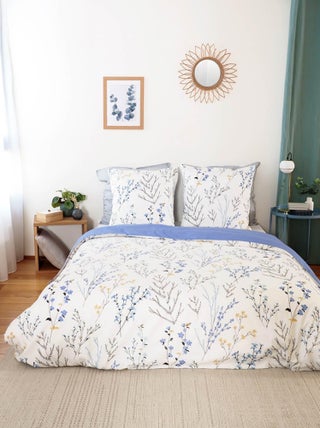 Parure de lit en satin de coton esprit printanier
