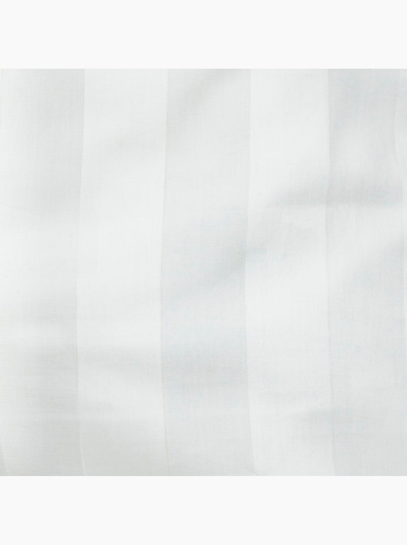 Parure de lit en satin de coton ISADORA Blanc - Kiabi