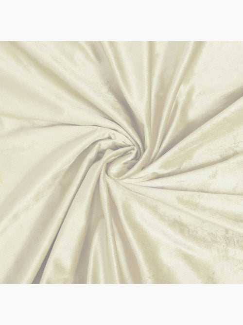 Parure de lit en velours uni - Kiabi