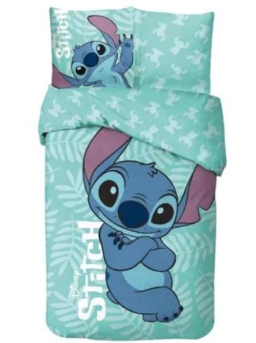 Parure de lit enfant - 140x200 cm 100% coton - disney lilo & stitch ohana - Kiabi Parure de lit enfant - 140x200 cm 100% coton - disney lilo & stitch ohana - Kiabi